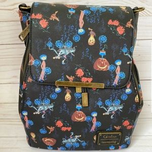 Loungefly Coraline Mini Backpack/Crossbody Purse